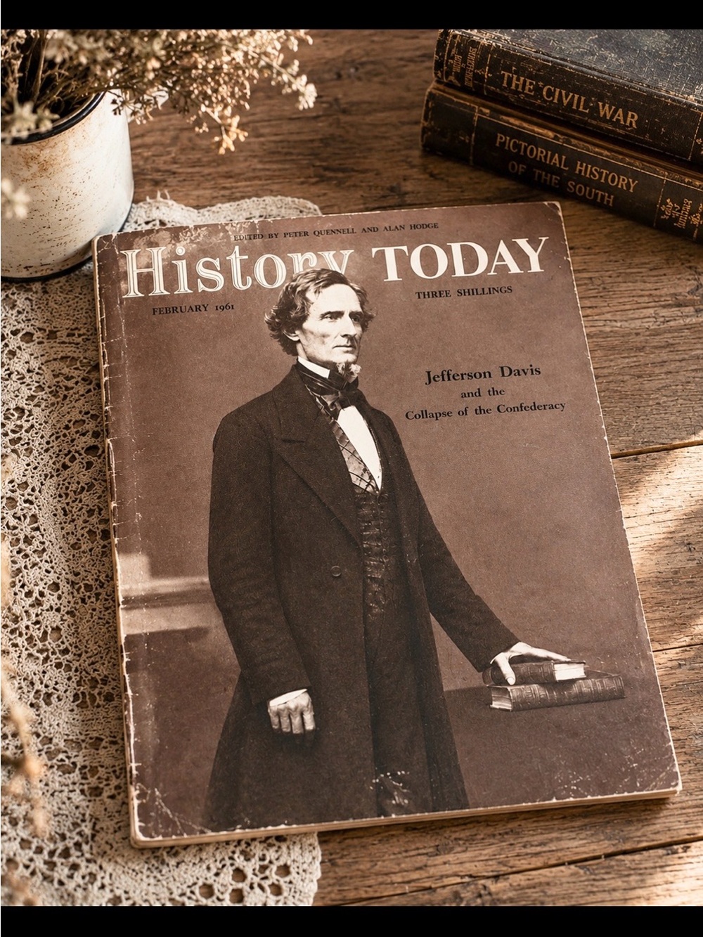 Collectible 1961 Edition- History Today Magazine. Jefferson Davis Ephemera